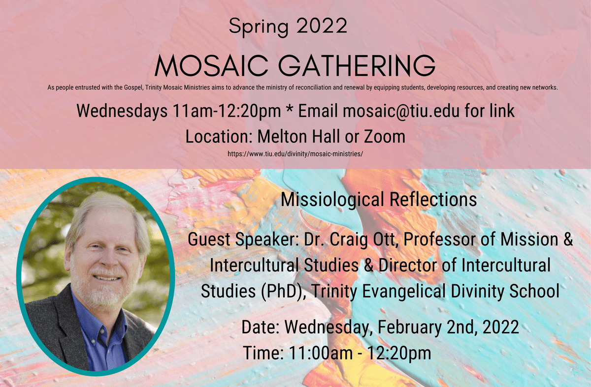 Mosaic Gathering Feb 2 Ott