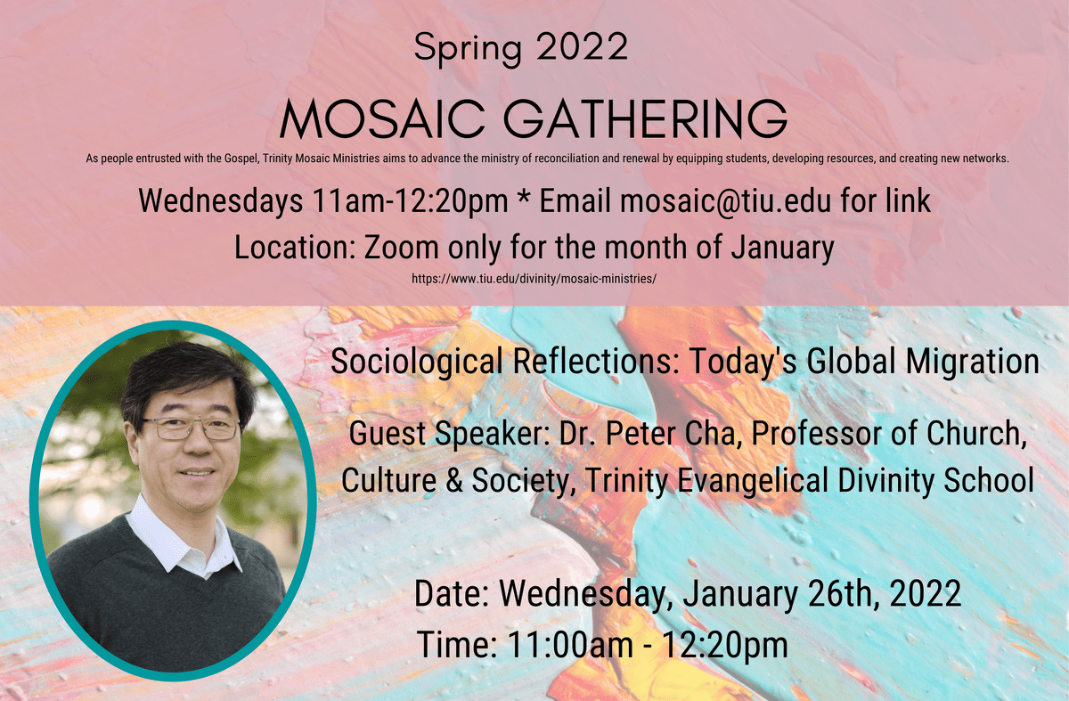 Mosaic Gathering Jan 29 Cha