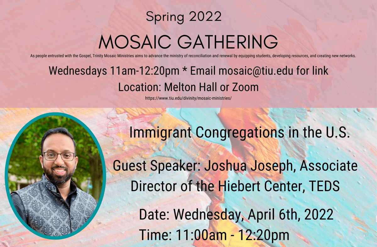 Mosaic Gathering Apr 6 Joseph