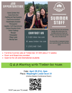 Summer jobs small
