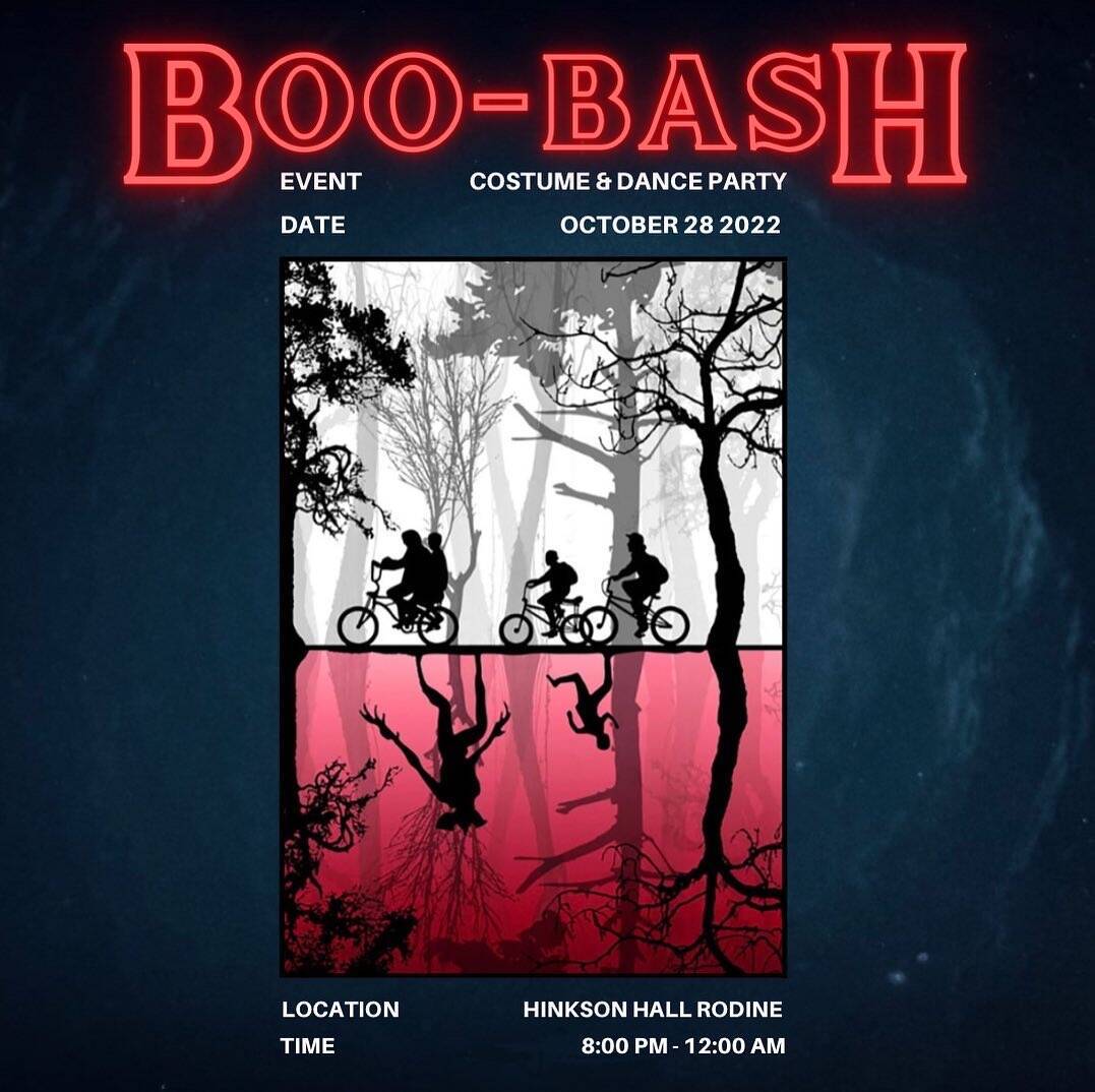 Boo-Bash poster
