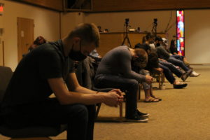 Day of Prayer Guys Praying