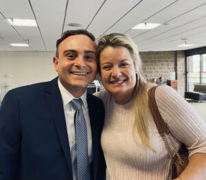 Martin Isreb and Leigh Anne Izquirre