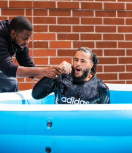 Javier Acosta Baptism