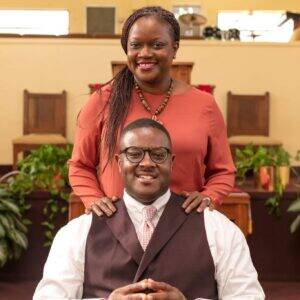 Dennis Jackson and his wife