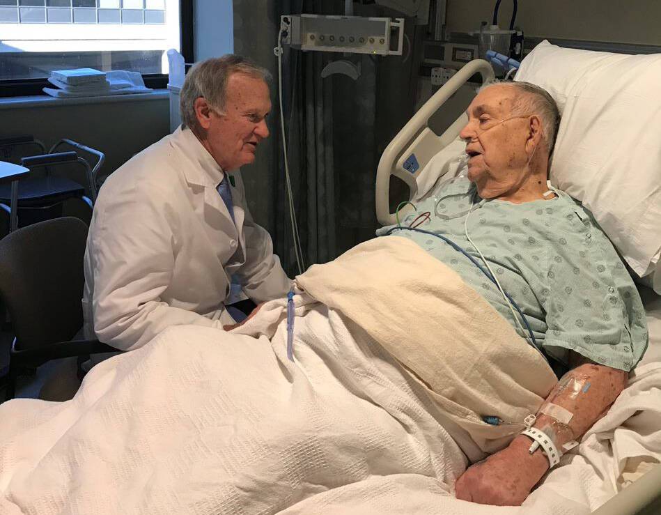 Dr. Smith with patient