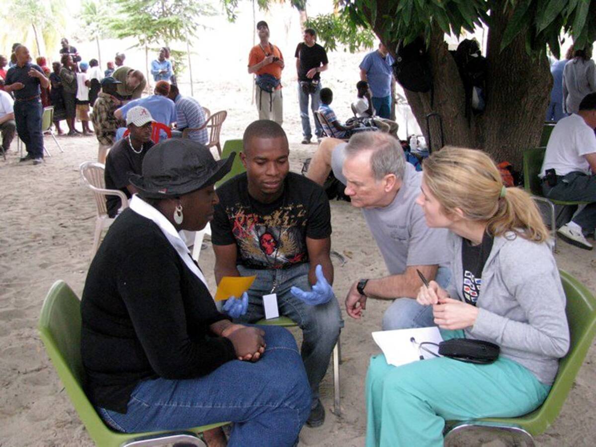 Dr. Smith in Haiti