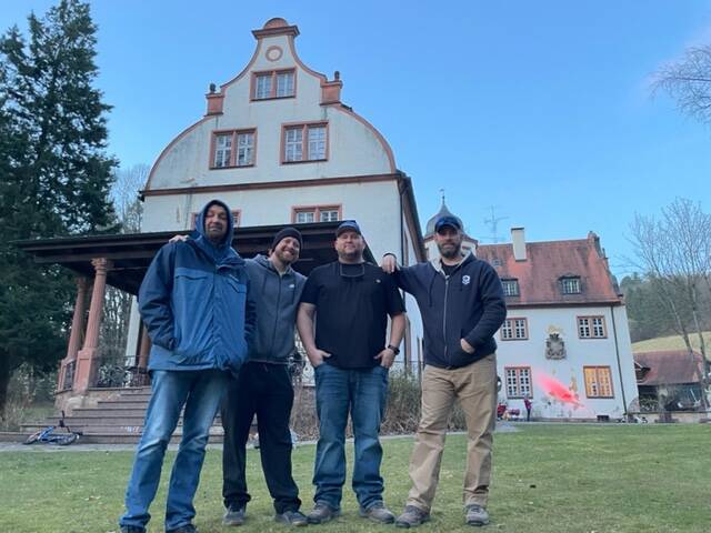 Castle and team