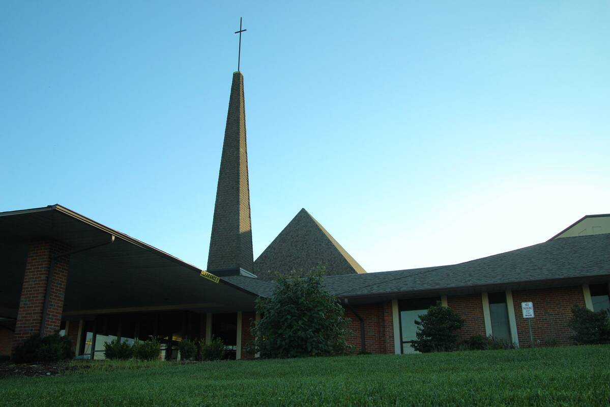 First Free church building