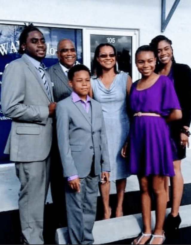 Christine Baker family