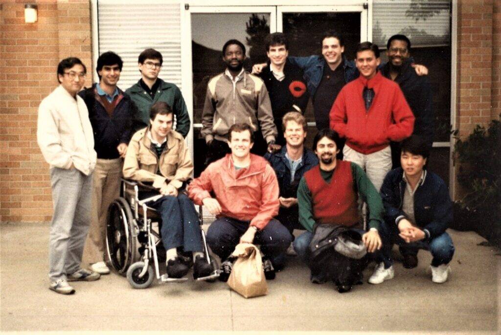 127. TEDS students from the Quads, early 1980s