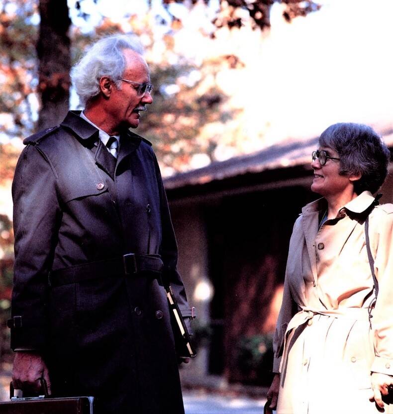 131. Paul Hiebert and Lois McKinney, mid 1990s