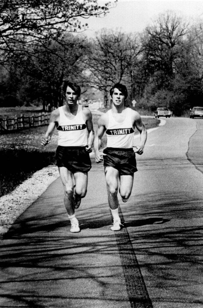 88. Joel and Tony Ahlstrom on their run